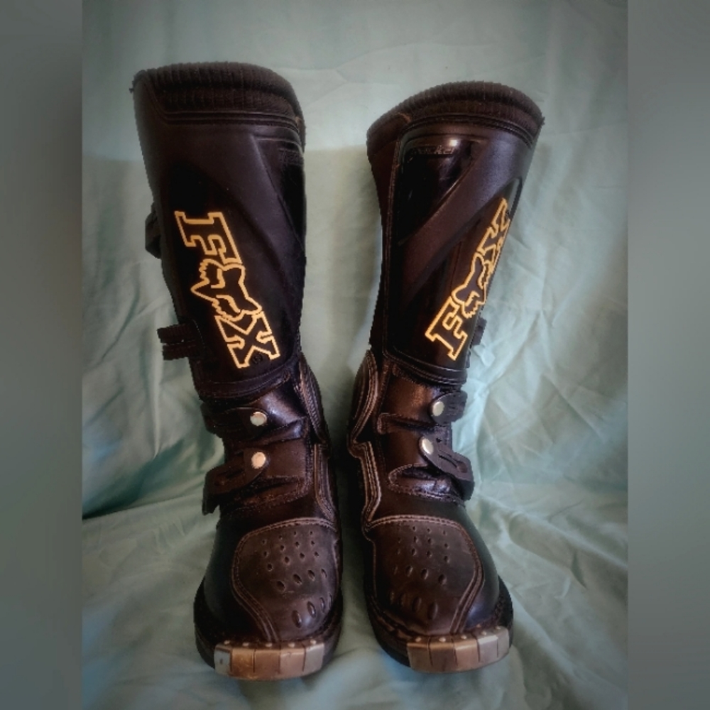 FOX TRACKER MOTO-CROSS RIDING BOOTS